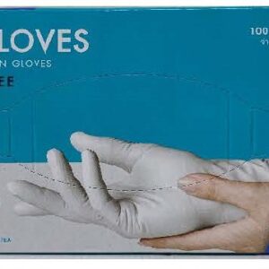 (ยกลัง 20 กล่อง) Pro Gloves ไม่มีแป้ง ถุงมือตรวจโรค ลาเท็กซ์ (100ชิ้น/กล่อง) ไซซ์ M