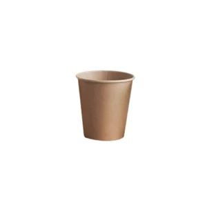 แก้วกระดาษคราฟท์ 6oz 7.3x8.3 cm 10แพ็ค500ใบ