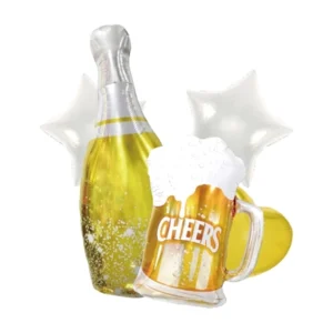 ลูกโป่งตกแต่ง Champagne Xmas23 รุ่น XTD-04