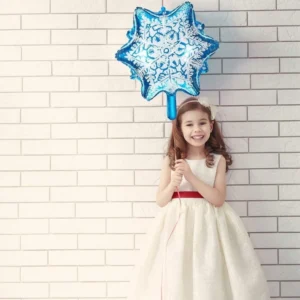 ลูกโป่งฟอยล์ รูปเกล็ดหิมะ