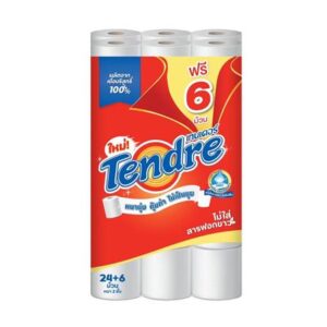 กระดาษชำระ TENDRE (แพ็ก 24+6)