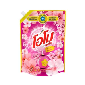 โอโม พลัส น้ำยาซักผ้าสูตรเข้มข้น กลิ่นซากุระ โรแมนซ์ 1.3 ล.