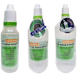(ยกลัง 60 ขวด) Klean & Kare น้ำเกลือ ABN 1000 ML ภายนอก