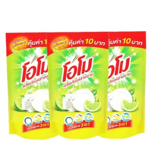 โอโม น้ำยาล้างจาน กลิ่นเลมอน 400 มล. x 3
