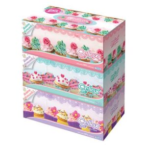 กระดาษเช็ดหน้า CELLOX SWEET FANCY 135 แผ่น แพ็ก 3 ใบ