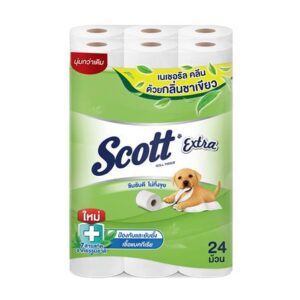 กระดาษชำระ SCOTT EXTRA NATURAL CLEAN แพ็ค24