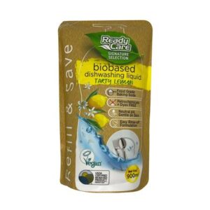 รีฟิลน้ำยาล้างจาน READY CARE 900 มล. TARTY LEMON
