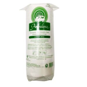 สำลี ม้วน ตรารถพยาบาล (Ambulance Brand) 0.35g / 450 กรัม / ม้วน