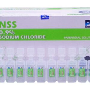 PIC น้ำเกลือ NSS 5 ML 0.9% SODIUM CHLORIDE (100Am / กล่อง)