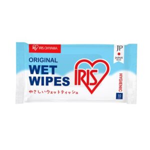ผ้าเช็ดทำความสะอาด IRIS OHYAMA ANTI-BACTERIAL 10 แผ่น
