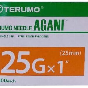 TERUMO เข็มฉีดยา No.25 x 1″ (100 ชิ้น / กล่อง)