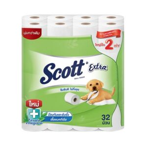 กระดาษชำระ SCOTT EXTRA แพ็ก 32 ม้วน