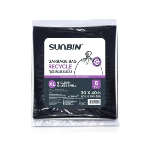 SUNBIN ซันบิน ถุงขยะพับ 30x40