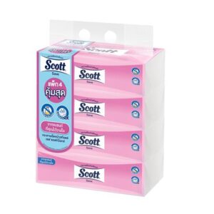 กระดาษเช็ดหน้า SCOTT SAVE (แพ็ก 4 ชิ้น)