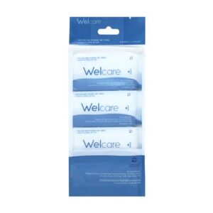 ผ้าเช็ดทำความสะอาด WELCARE MINI HYGIENIC (แพ็ก 8 ชิ้น)