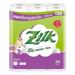 ซิลค์ กระดาษชำระ ไจแอ้นท์ x 24