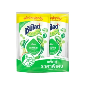 ซันไลต์ น้ำยาล้างจาน พลัส เพียว 700 มล. 1+1