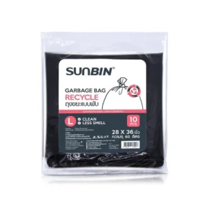 SUNBIN ซันบิน ถุงขยะพับ 28x36