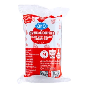 เอโร่ ถุงขยะม้วนหนา 24x28 นิ้ว 1 กก.