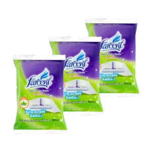 [3 ชิ้น] ฟาร์เซ็นท์รีฟิลไม้ถูพื้น - Farcent Cleaning Tissue เปียก-ใบชา
