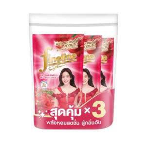 ไฟน์ไลน์ น้ำยาปรับผ้านุ่ม กลิ่นเรดโรแมนซ์ 470 มล. x 3