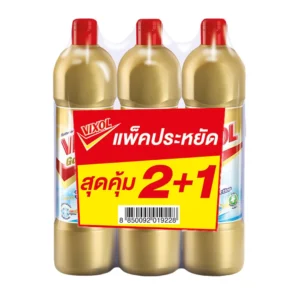 วิกซอล ผลิตภัณฑ์ทำความสะอาดห้องน้ำ โกลด์ 900 มล. x 2+1