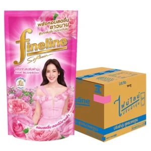 ไฟน์ไลน์ น้ำยาปรับผ้านุ่ม กลิ่นพิ้งค์บลอสซั่ม 470 มล. x 24
