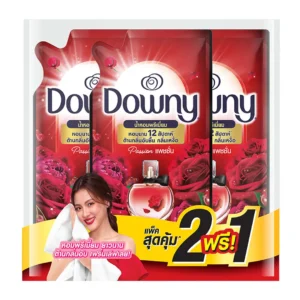 ดาวน์นี่ น้ำยาปรับผ้านุ่ม สูตรเข้มข้น แพชชั่น 470 มล. x 2+1