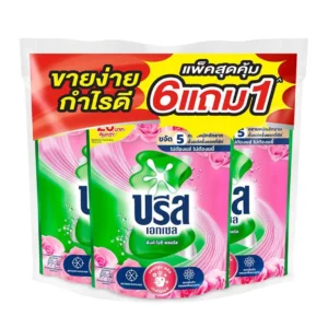 บรีส เอกเซล ซิกเนเจอร์ น้ำยาซักผ้าสูตรเข้มข้น กลิ่นฟลอรัล บรีส 130 มล. x 6+1