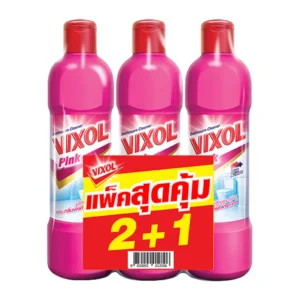 วิกซอล ออกซี่ ผลิตภัณฑ์ทำความสะอาดห้องน้ำ กลิ่นสปริง เฟรช 700 มล. x 3