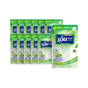 น้ำยาล้างจานเอ็มวอช (M-WASH) สูตรใหม่ เนเจอร์ เพียว (กลิ่นแตงกวา) ขนาด 440 CC. ( 12 ถุง )