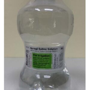 (ยกลัง 120 ขวด) ANB น้ำเกลือ 0.9% Normal Saline Solution 1000 ML
