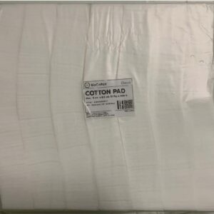 (ยกลัง 20 ห่อ) LINTECH COTTON PAD 5CM x 6.5 CM. 12Ply สำลีแผ่น ขนาด 500 กรัม