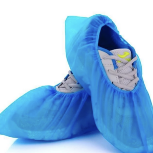 ถุงคลุมรองเท้าใยสังเคราะห์แบบใช้แล้วทิ้ง, Shoe Cover, ถุงคลุมรองเท้าป้องกันเชื้อโรค กันเปื้อน กันเปียก(10คู่)
