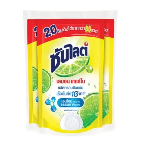ซันไลต์ น้ำยาล้างจาน เลมอนเทอร์โบ 300 มล. x 3