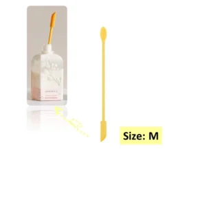 ซ้อนมินิตักครีมเครื่องสำอาง ที่คว้านครีม/ร้องพื้น/เซรั่มที่อยู่ก้นขวด size M