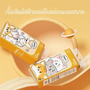 10 แพ็คกระดาษทิชชู่แบบนุ่มหนา Sipiao 4 ชั้น ห่อละ 1000 ชิ้น