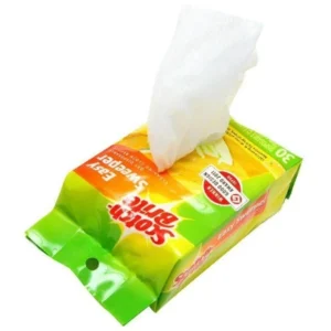 ผ้าเช็ดเก็บฝุ่นแบบไฟฟ้าสถิตย์ Scotch-Brite 3M จำนวน 30 แผ่น ดักจับฝุ่นได้ดี