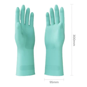 Vusign ถุงมือล้างจาน ถุงมือยางทำงานบ้านอเนกประสงค์ สัมผัสหน้าจอได้