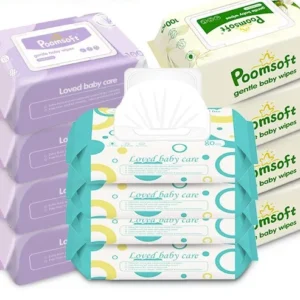 12แพ็ค Poomsoft ทิชชู่เปียกผสม 3 สูตร