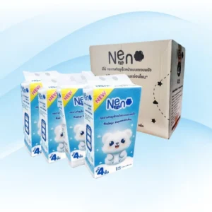 NENO กระดาษทิชชู่เช็ดหน้า แขวนผนัง หนา 4 ชั้น ห่อ 1280 แผ่น