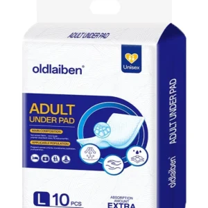 Oldlaiben แผ่นรองซับผู้ใหญ่ ซึมเร็วสุด 60x90ซม แพ็กละ10 ชิ้น