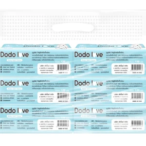 แพ็ค 6 ชิ้น Baby Cotton Soft Tissue หนานุ่ม 3 ชั้น เนื้อกระดาษบริสุทธิ์ 100%