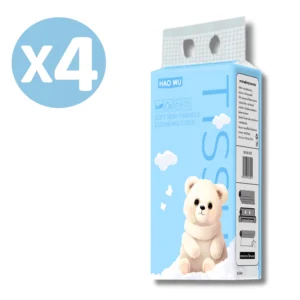 ทิชชู่แบบดึงแขวนได้ ดีลักซ์ คอมฟอร์ท ลายน้องหมี 4 หิ้ว