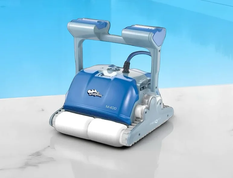 “DOLPHIN” Robot รุ่น M400 หุ่นยนต์ทำความสะอาดสระว่ายน้ำ
