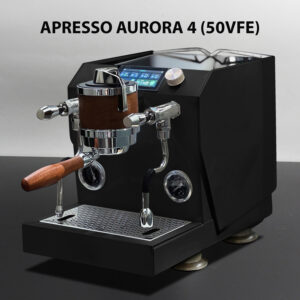 APRESSO AURORA 4 เครื่องชงเอสเปรสโซ 50VFE ปรับน้ำได้|พร้อมหน้าจอ LCD ดำ